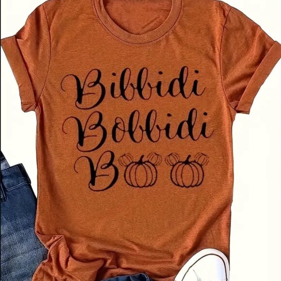 Bibbidi-Bobbidi-Boo pumpkin women's t-shirt - Picture 2 of 4